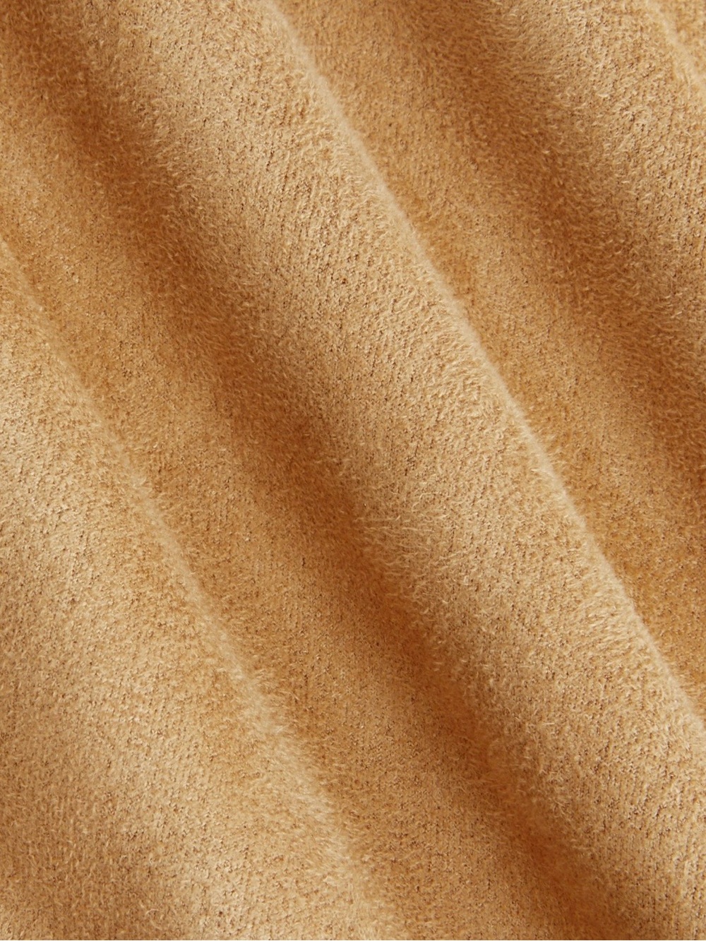 NWT - Cider Suede Jacket in Tan w Blanket Stitch Trim in Cognac - Picture 12 of 13